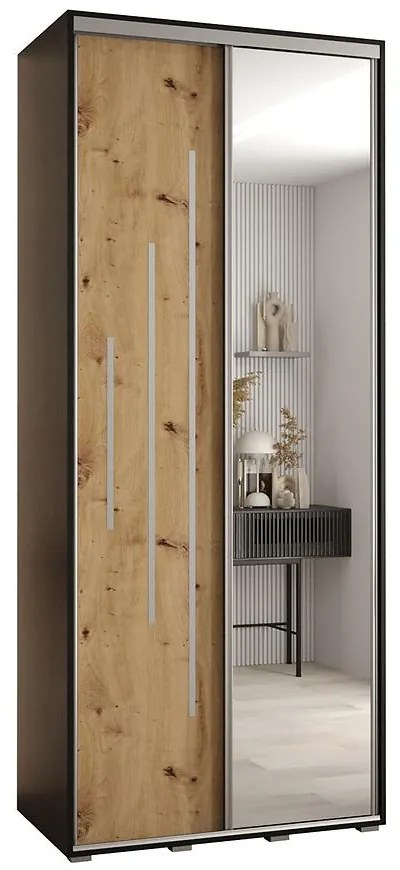 Skriňa 45 Canaris 13 100 čierna/artisan/silver