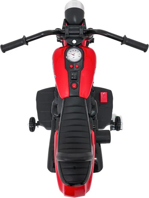 Elektrická motorka STAR červená
