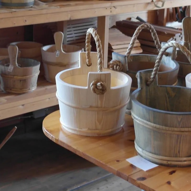 Vedro do sauny 4l, borovica / lano