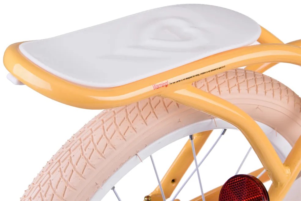 Detský bicykel 16" Little Swan RoyalBaby RB16-18 (RO0170) - marhuľový