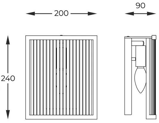 Zuma Line W0528-01A-V6AC - Nástenné svietidlo SERGIO 1xE14/60W/230V zlatá