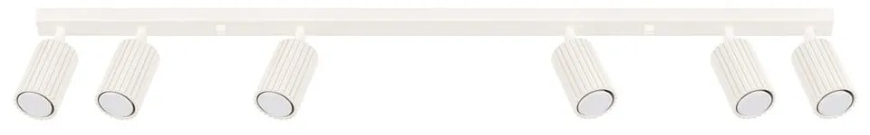 Krémovobiele bodové svietidlo 6,5x117 cm Gleam – Sollux
