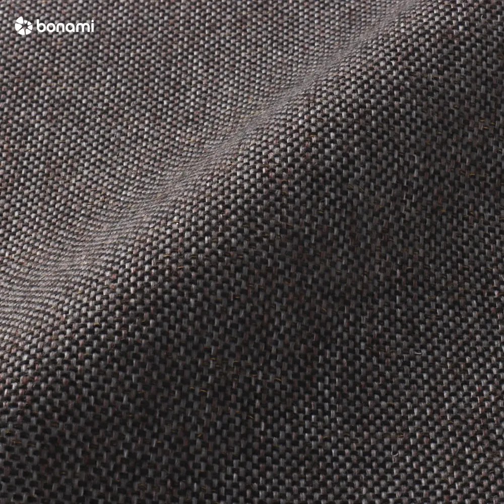 Tmavosivá rozkladacia pohovka do "U" Miuform Dazzling Daisy, ľavý roh