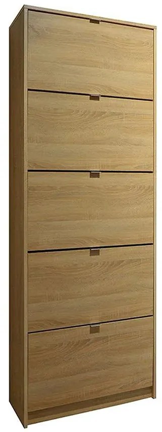 Skrinka na topánky Casper 5 71X25X193 601008