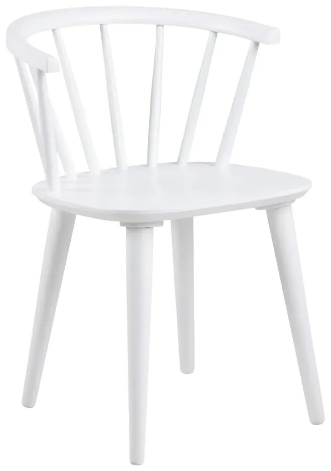 Jídelní židle Ida z masivu bílá