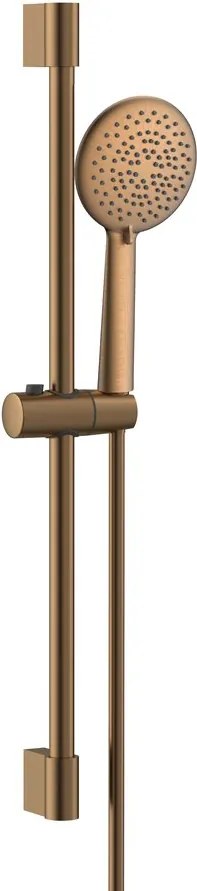 Sapho Sapho, ručná sprchová súprava, posuvný držiak 708mm, medená matná, SC715PG