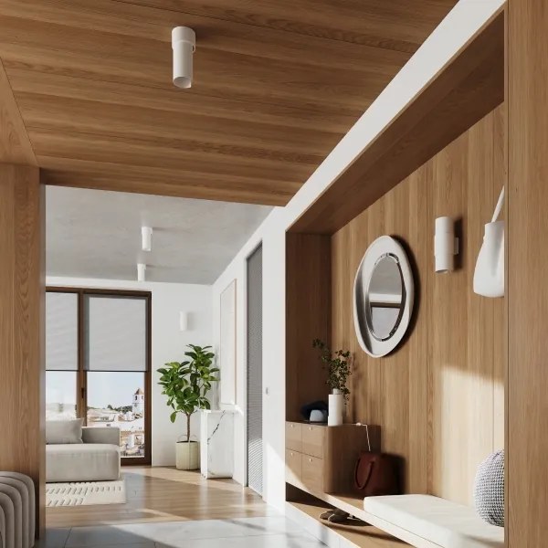 Sollux SL.1675 - Stolná lampa FLASH 1xE27/15W/230V biela