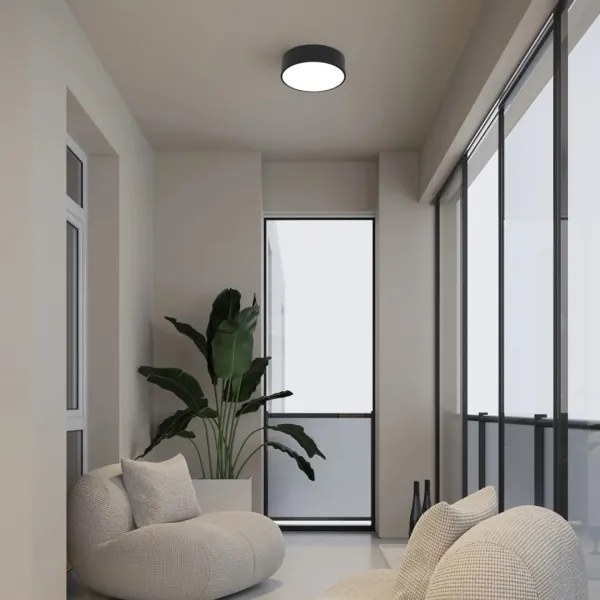 Immax NEO 07200L - LED Stmievateľné svietidlo RONDATE LED/18W/230V čierna Tuya + DO