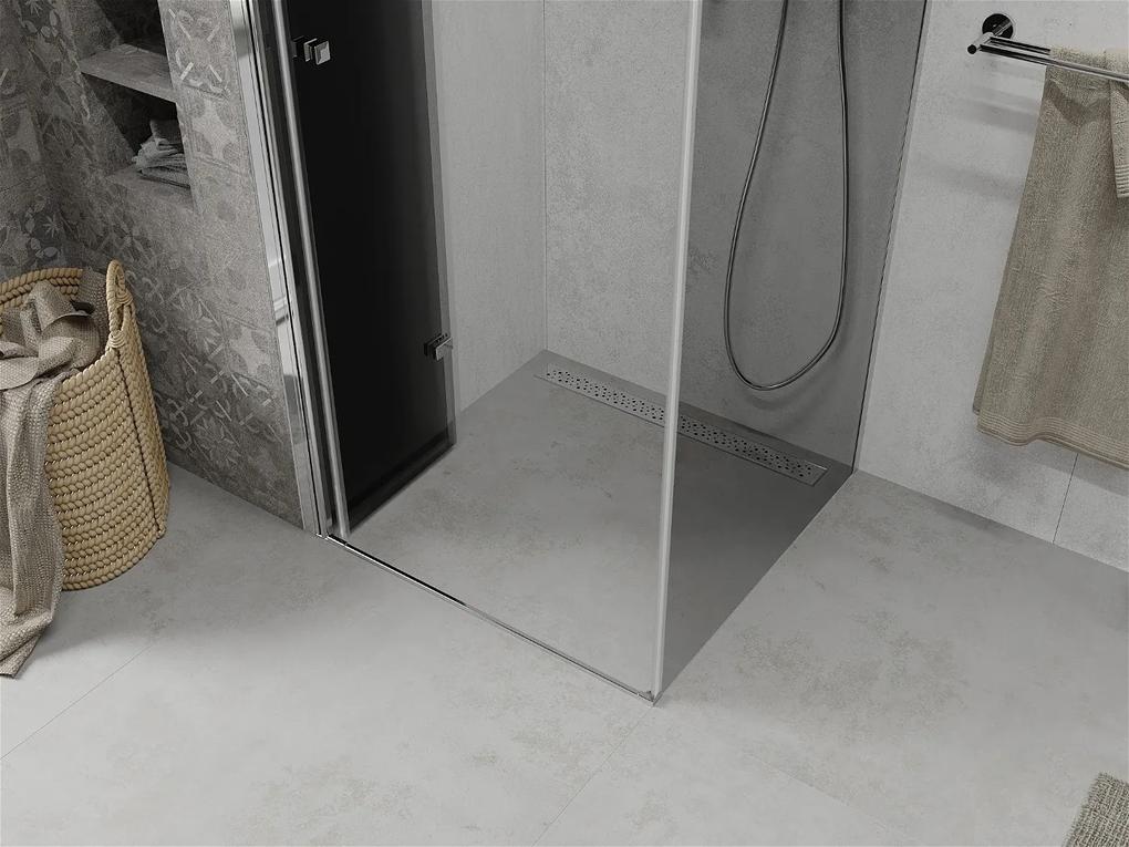 Mexen Lima sprchovací kút 90x90cm, 6mm sklo, chrómový profil-šedé sklo, 856-090-090-01-40
