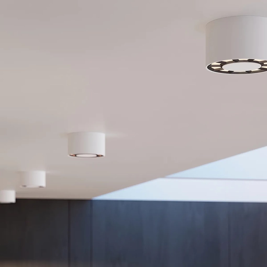 Stropné LED svietidlo Dio, 1x LED 10w, 4000k, w
