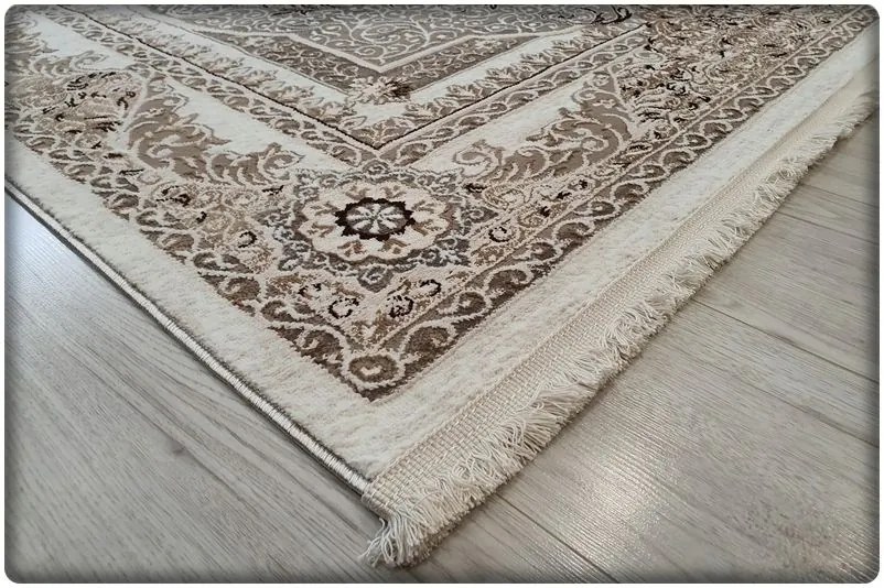 Dekorstudio Moderný koberec LUXESS vzor 37 béžový Rozmer koberca: 200x290cm