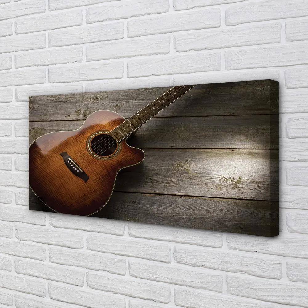 Obraz canvas gitara 125x50 cm