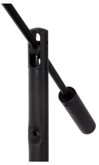 Lucide 19666/09/30 - LED Stmievateľná stolná lampa ANSELMO LED/9W/230V čierna