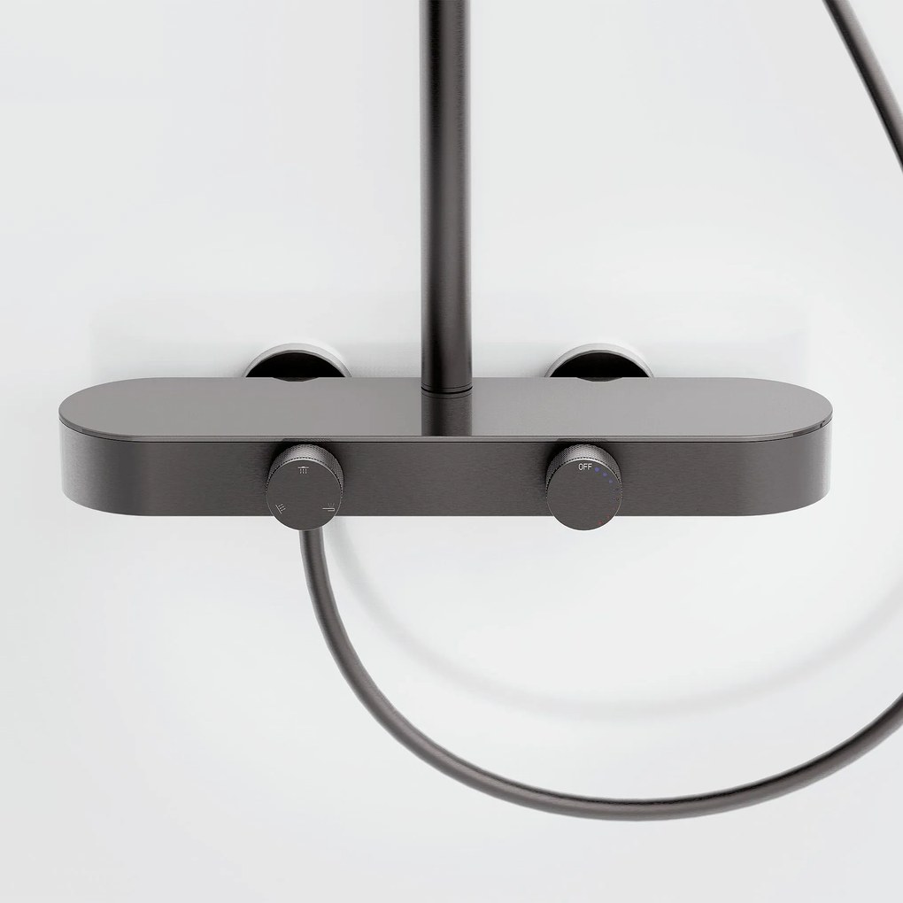 Rea Creo, sprchový set s funkciou bidetovej spŕšky, grafitová matná, REA-P0358