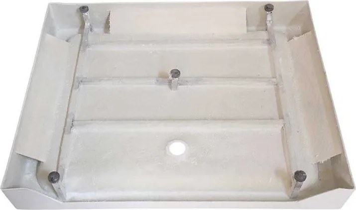 BPS-koupelny Obdĺžniková akrylátová sprchová vanička SXL03F WH 130x80 biela