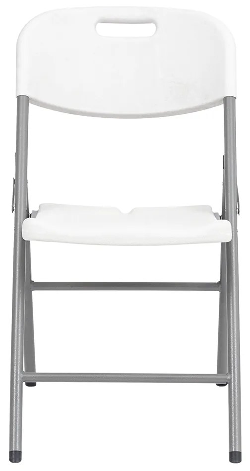 Cateringový skladací set Vivas 1+10 244x75 cm - sivá / biela