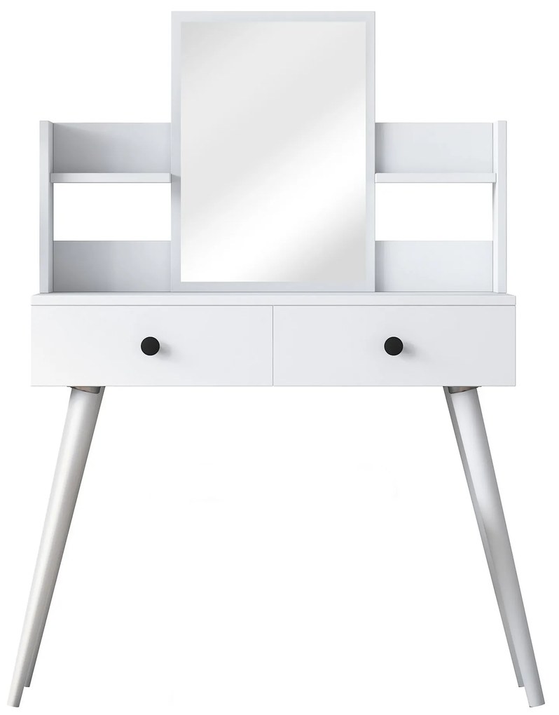 Toaletný stolík Margot 02 biely