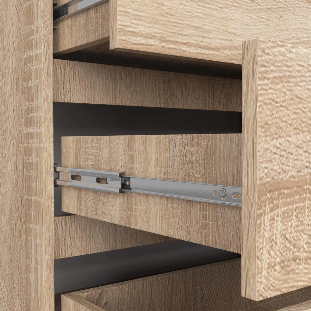 Komoda Koa IV (dub sonoma). Akcia -19%. Vlastná spoľahlivá doprava až k Vám domov. 1128708