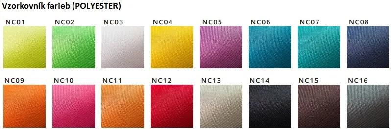 Sedací Vak Solid polyestér - NC15 - Hnedá tmavá (Polyester)