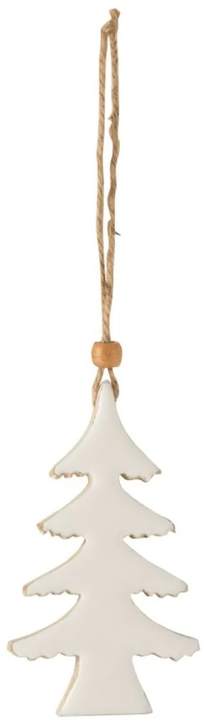 Závesná drevená dekorácia Jelen - 6*1,5*11cm