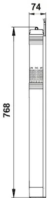 Ponorné čerpadlo Grundfos SQ 2-70 s 30m káblom 1x 230 V