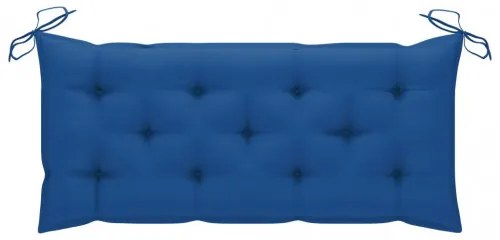 vidaXL Záhradná lavička s podložkou 120 cm akáciový masív-