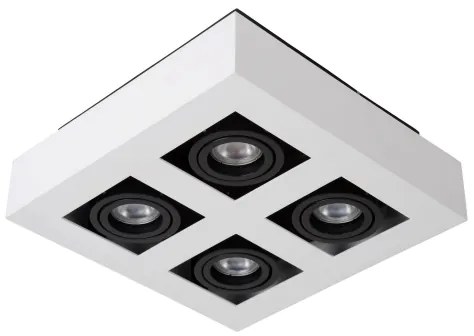 Lucide 09119/21/30 - LED Bodové svietidlo XIRAX 4xGU10/5W/230V biela