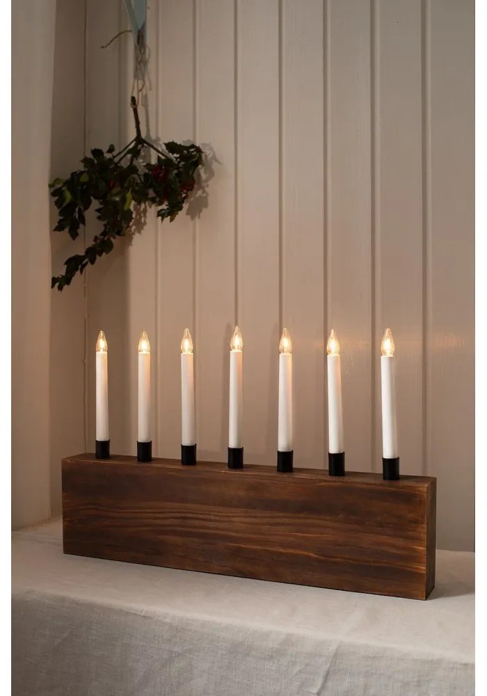 Hnedá vianočná svetelná dekorácia Albero – Markslöjd