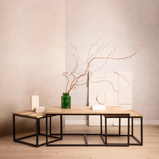 Set troch konferenčných stolíkov MAYA ALL 837444