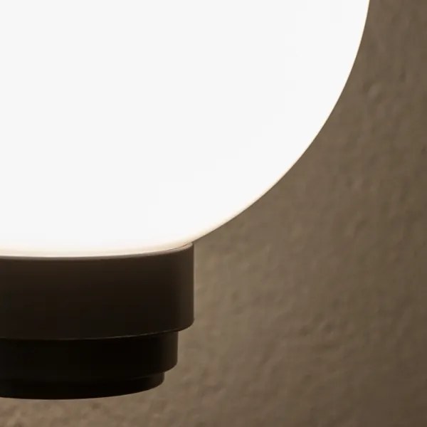 BRILAGI - Vonkajšie nástenné svietidlo so senzorom HARBOR 1xE27/40W/230V IP33 čierna/biela