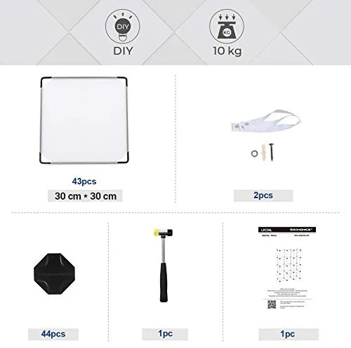 Zásuvný policový systém, 12 priehradiek, 123x93x31cm, biely