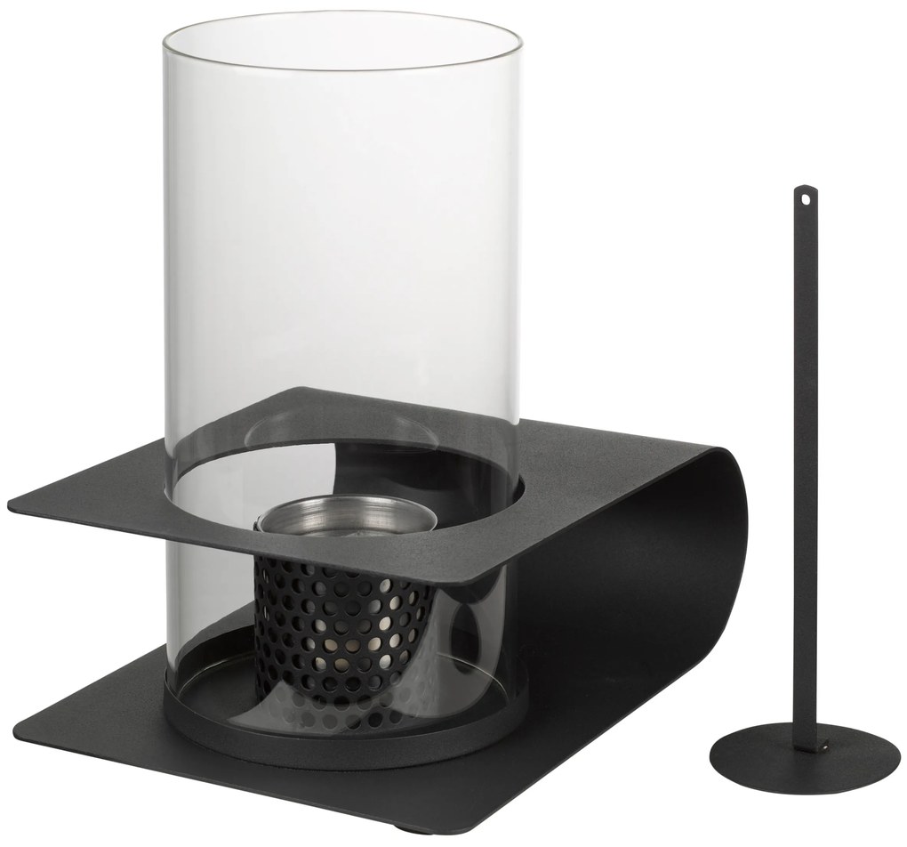 tepro Etanolový stolný krb s ochranou proti vetru (okrúhle sklo)  (100376285)