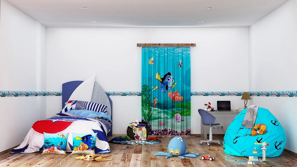 Detská samolepiaca bordúra DISNEY Finding Dory