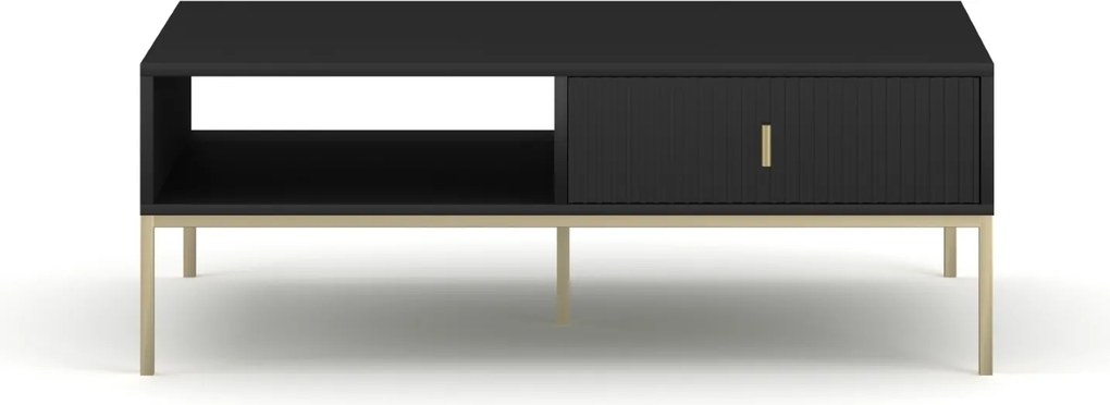 Konferenční stolek Maggiore 104 cm černý/zlatý II