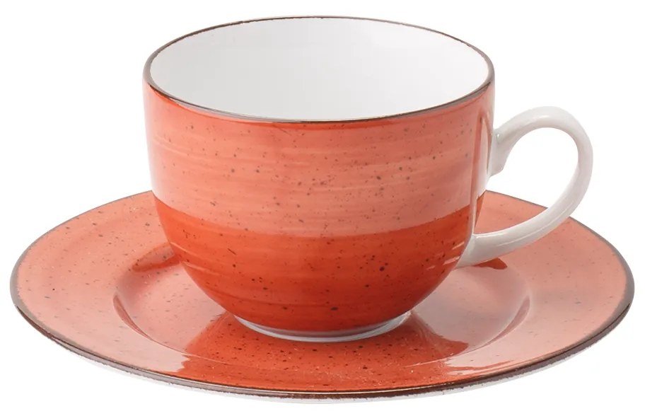 Kávová podšálka 16 cm červená - Hotel Inn Chic farebný - 492138