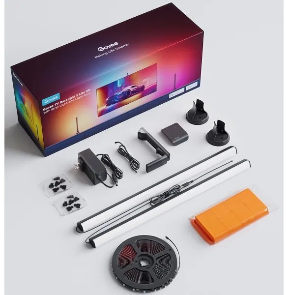 Govee - SADA 2x Backlight TV 55-65" SMART LED podsvietenie RGBICW Wi-Fi