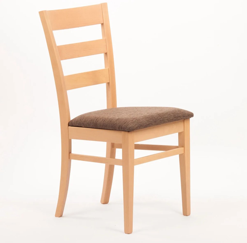 Stima Stolička VIOLA s čalúneným sedákom Vyberte odtieň ->: Dub, Vyberte látku ->: GENEZA soft 69