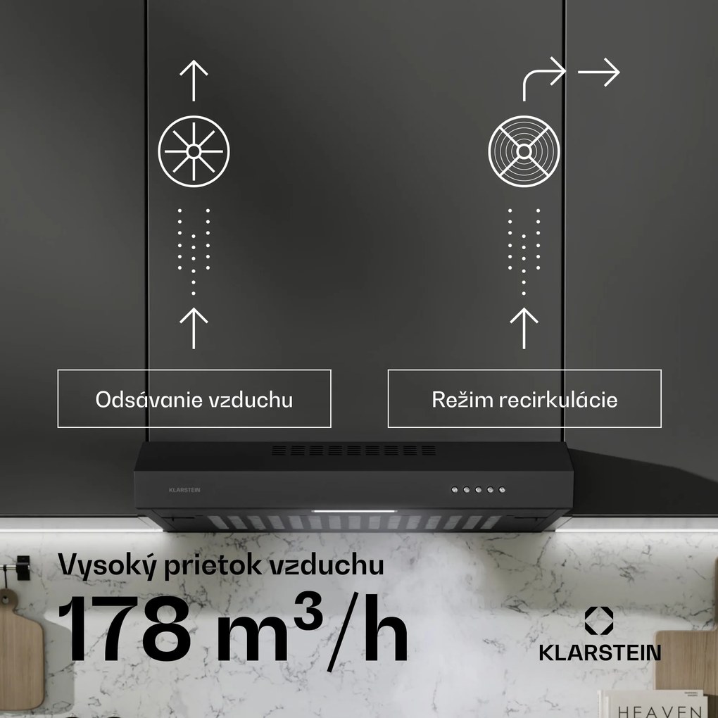 Klarstein SlimVent 60 Black digestor