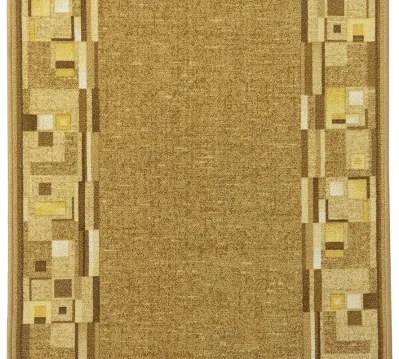 Koberce Breno Behúň BOMBAY 35, šíře role 67 cm, hnedá, viacfarebná