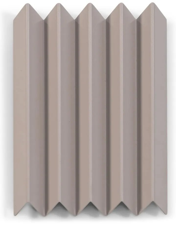 Taupe kovový nástenný vešiak 21 cm Sensu – Spinder Design