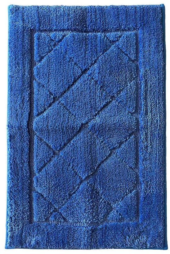 Kúpeľňový koberček 50x80cm modrý