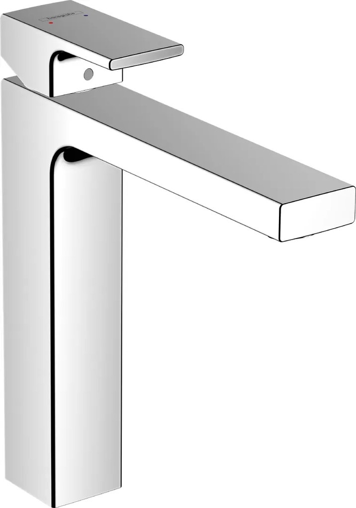 Hansgrohe Vernis Shape, umývadlová batéria s výpustom, EcoSmart, chrómová, HAN-71590000