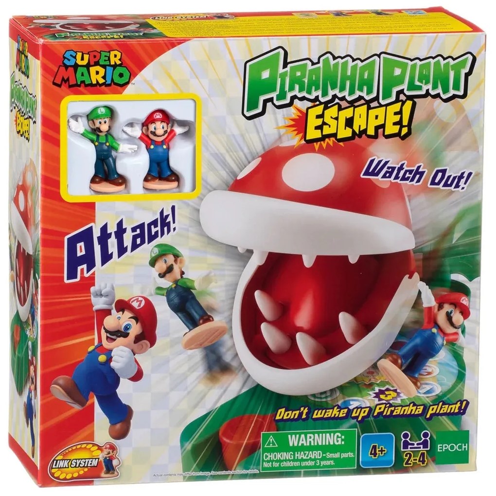 Epoch Super Mario stolná hra Piranha Plant Escape