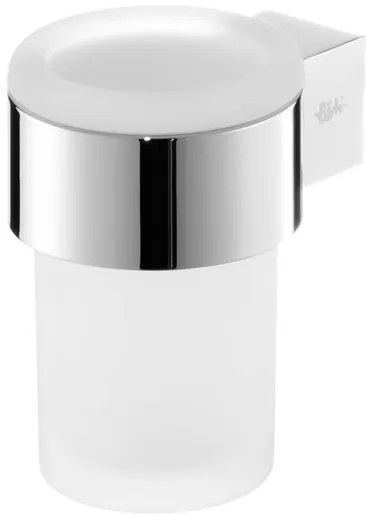 BISK Erga Futura, pohár na zubné kefky, chrómová, ERG-02987