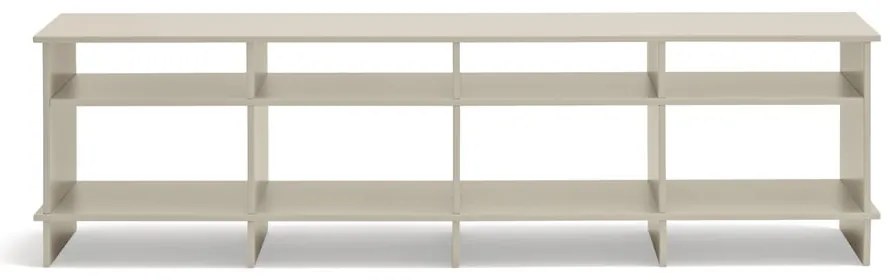 Krémový TV stolík 180x50x40 cm Inari – Teulat