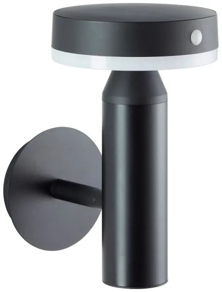 Brilliant - LED Solárne nástenné svietidlo so senzorom MAGUA LED/4W/3,7V IP44