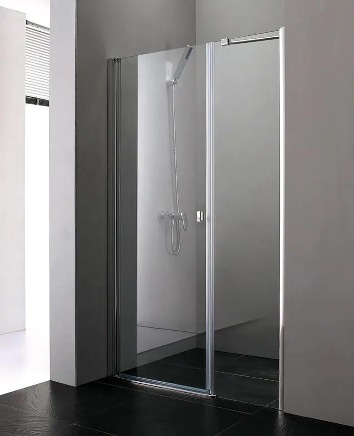 Aquatek Glass B7 105 CHRÓM Sprchové dvere do niky 102 – 106 cm