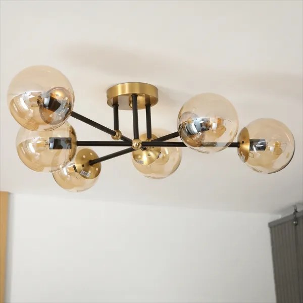 Brilagi - Prisadený luster MALIVA 6xE14/15W/230V zlatý