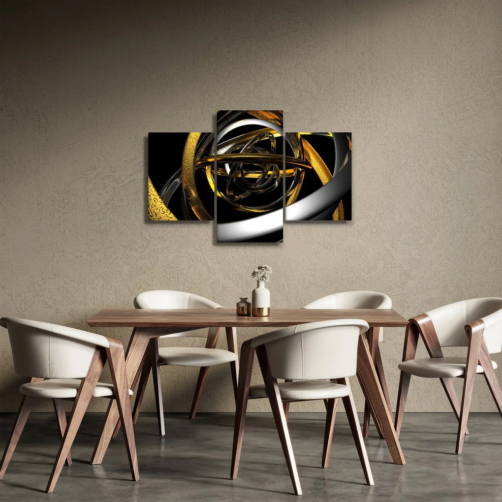 Obraz modernej abstrakcie (90x60 cm)