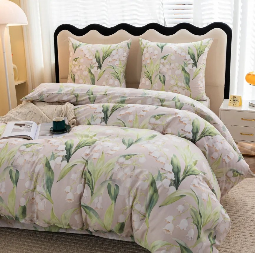 Obliečky z mikrovlákna MUGUET vzorované Rozmer obliečky: 70 x 80 cm | 140 x 200 cm